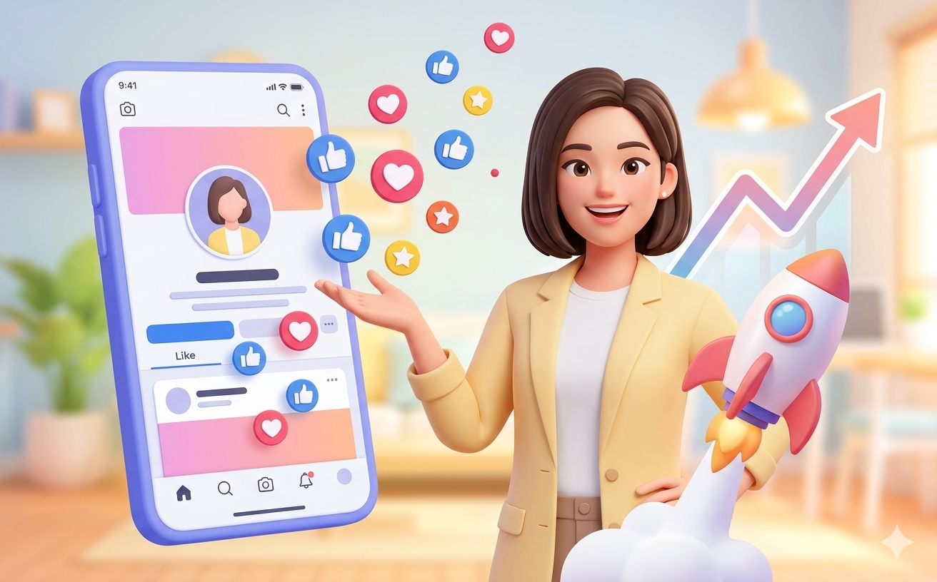 ระบบเพิ่มไลค์ ตัวช่วยทำการตลาดแบบสายฟ้าฟาด